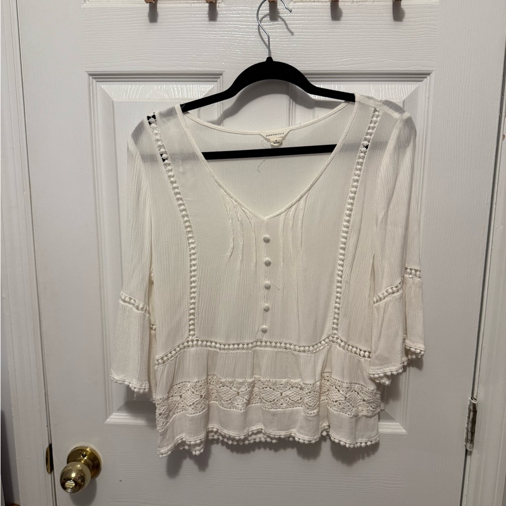 Aero peasant top